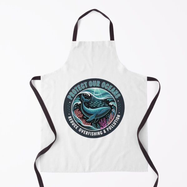 Item preview, Protect Our Oceans Whale T-Shirt – Ocean Conservation Design for Marine Life Lovers & Eco Gift Buyers designed and sold by GemBob Creations.