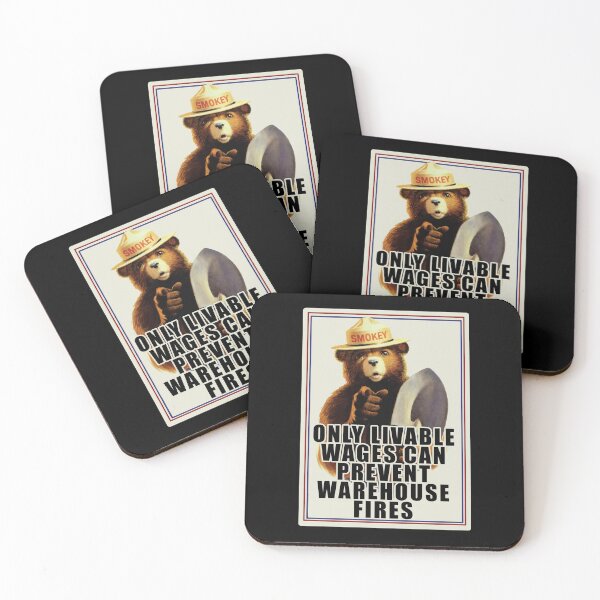 Item preview, only livable wages can prevent warehouse fires (eat the rich) designed and sold by remerasnerdas.