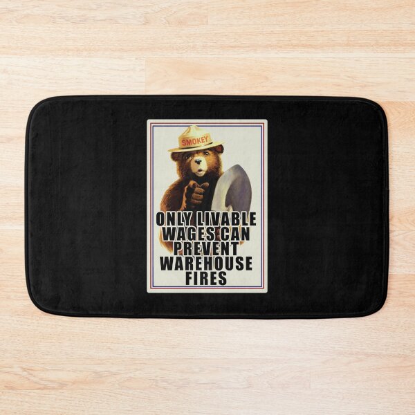 Item preview, only livable wages can prevent warehouse fires (eat the rich) designed and sold by remerasnerdas.