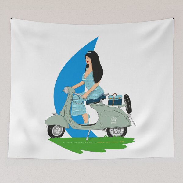 Item preview, My vintage scooter Italy Marine Retro designed and sold by Luca Mesini.