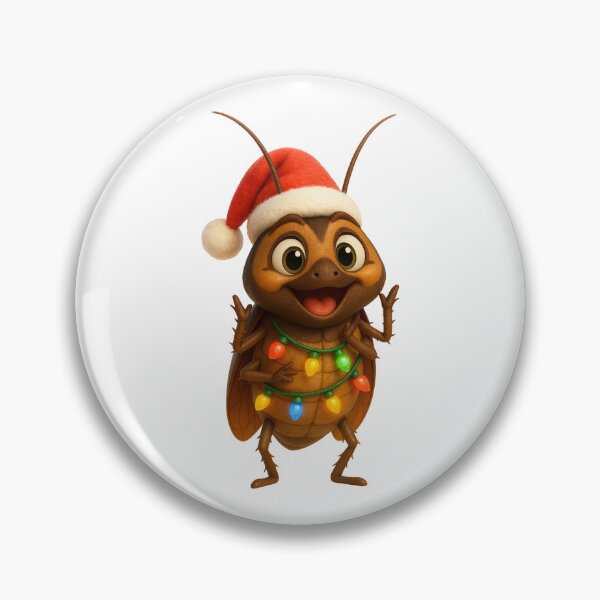 Item preview, Christmas Death's Head Cockroach designed and sold by Sillytoe.