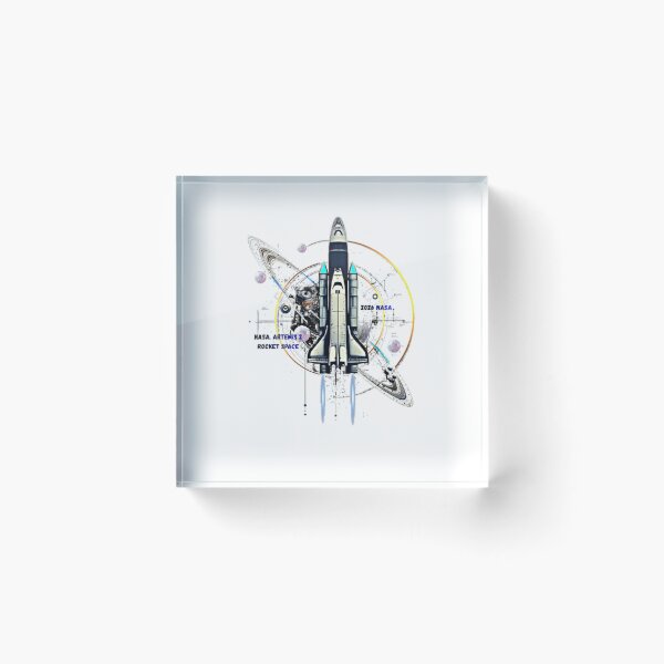 Item preview, Artemis II Nasa Mission Launch  Space  designed and sold by Rosa1977.