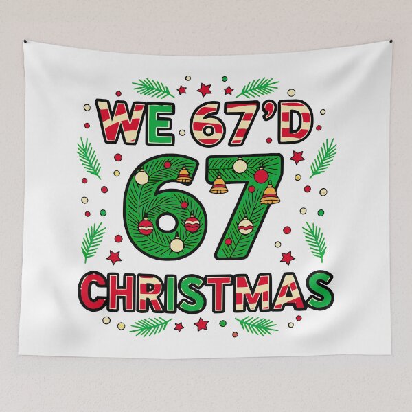 Item preview, funny xmas tree meme chaotic holiday humor designed and sold by ArtDesignTp.