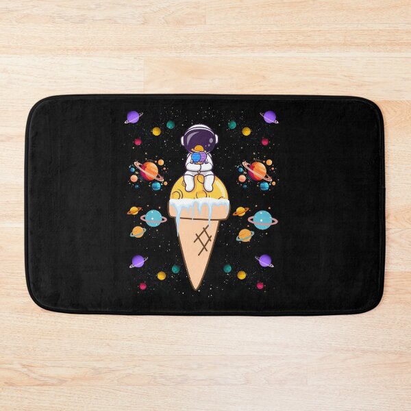 Item preview, An astronaut sitting and enjoying ice cream designed and sold by waikibi ⭐⭐⭐⭐⭐.