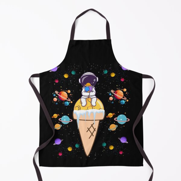 Item preview, An astronaut sitting and enjoying ice cream designed and sold by waikibi ⭐⭐⭐⭐⭐.