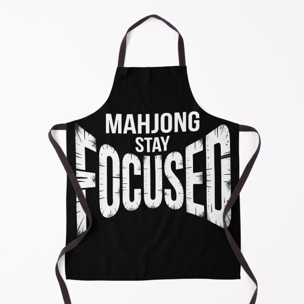 Item preview, Mahjong Stay Focused – Bold Typography Funny Tile Game Player Motivation Gift designed and sold by WearVerse440.