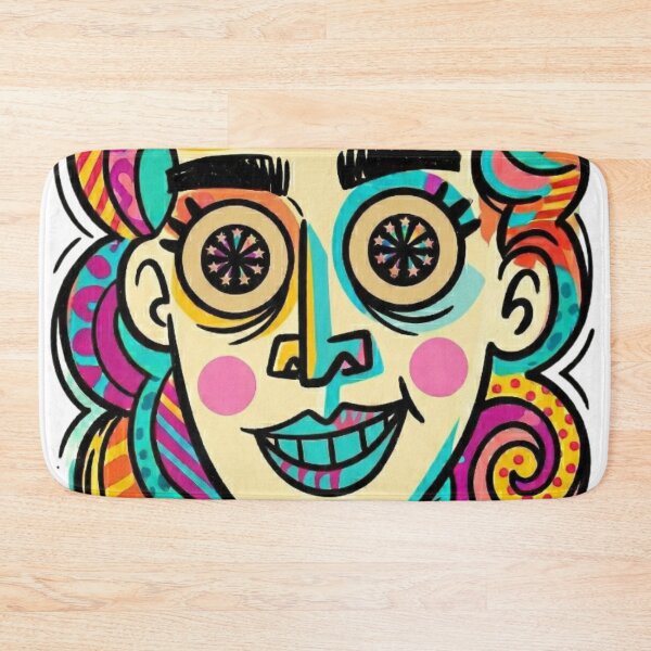 Item preview, Colorful face designed and sold by PP&RAINBOW SHOP.
