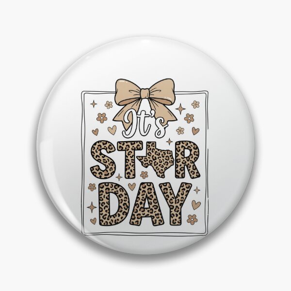 Item preview, It's Star Day Texas Lone Star State Leopard Print designed and sold by SofenArt.
