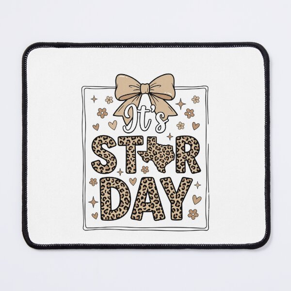 Item preview, It's Star Day Texas Lone Star State Leopard Print designed and sold by SofenArt.