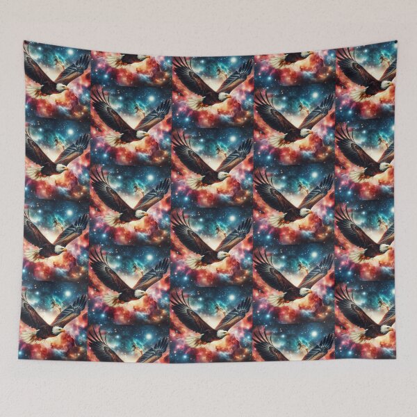 Item preview, Cosmic Eagle – Flight of Freedom designed and sold by Dogandesighn.