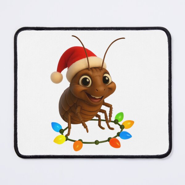 Item preview, Christmas Dog Flea designed and sold by Sillytoe.