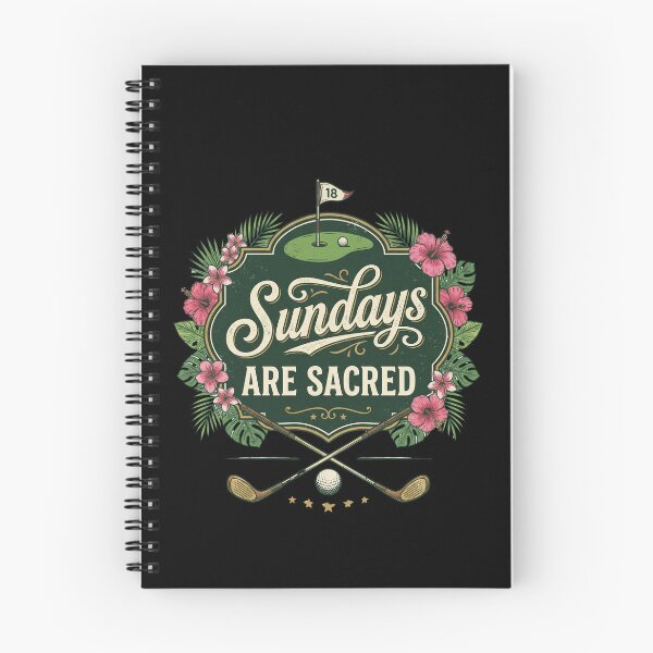 Item preview, Sundays Are Sacred Golfer Golf Player Weekend Hobby designed and sold by SofenArt.