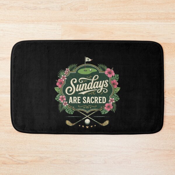 Item preview, Sundays Are Sacred Golfer Golf Player Weekend Hobby designed and sold by SofenArt.