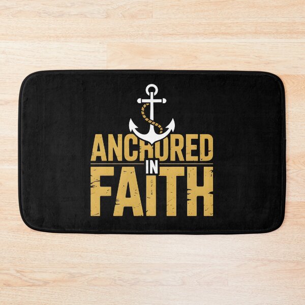 Item preview, Anchored In Faith - Faith Based Graphic Tee designed and sold by ForgedByFaith.