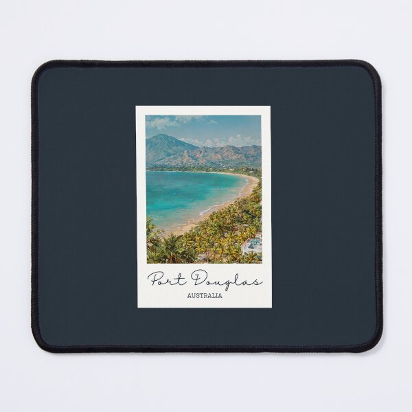 Item preview, Port Douglas Beach View - Vintage Souvenir designed and sold by twentytwo ART souvenir designs.