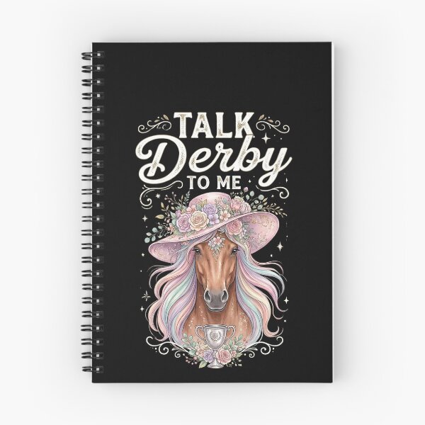 Item preview, Talk Derby To Me Kentucky Derby Horse Racing Fan Equestrian designed and sold by SofenArt.