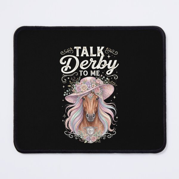 Item preview, Talk Derby To Me Kentucky Derby Horse Racing Fan Equestrian designed and sold by SofenArt.