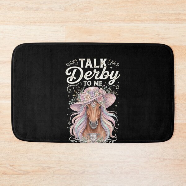 Item preview, Talk Derby To Me Kentucky Derby Horse Racing Fan Equestrian designed and sold by SofenArt.