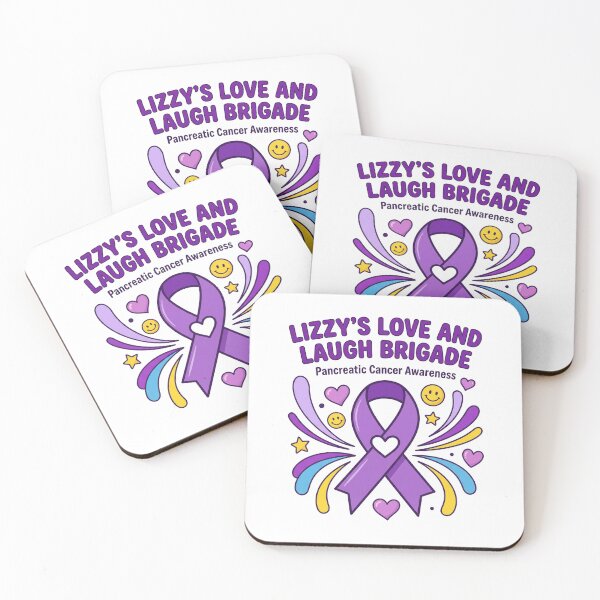 Item preview, Lizzy's Love And Laugh Brigade Pancreatic Cancer Awareness Fighter Survivor Support designed and sold by SofenArt.