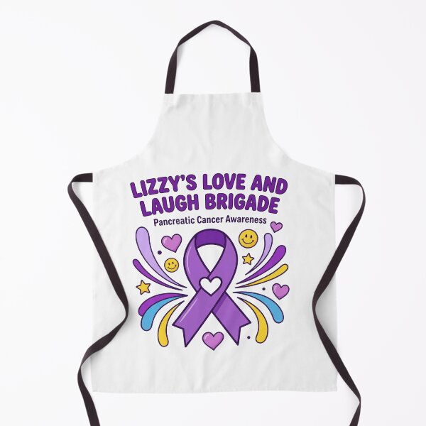 Item preview, Lizzy's Love And Laugh Brigade Pancreatic Cancer Awareness Fighter Survivor Support designed and sold by SofenArt.