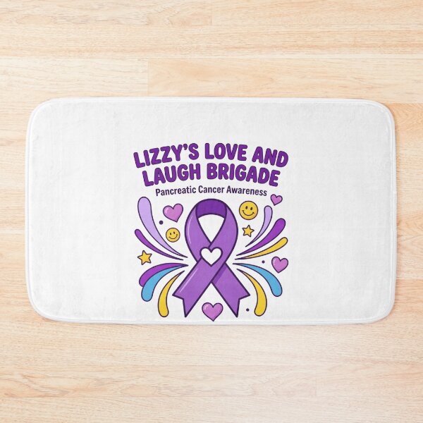 Item preview, Lizzy's Love And Laugh Brigade Pancreatic Cancer Awareness Fighter Survivor Support designed and sold by SofenArt.