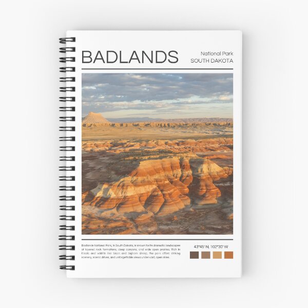 Item preview, Badlands National Park - South Dakota designed and sold by StudioRedKoala.