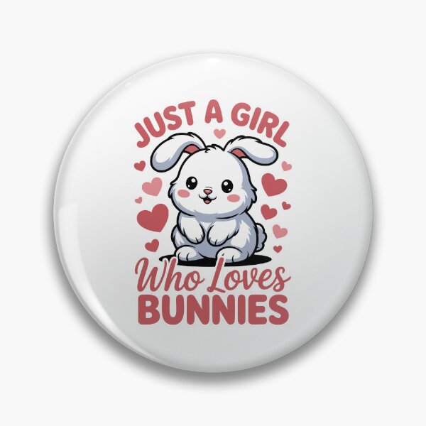 Item preview, Just a Girl Who Loves Bunnies designed and sold by jkrphoto.