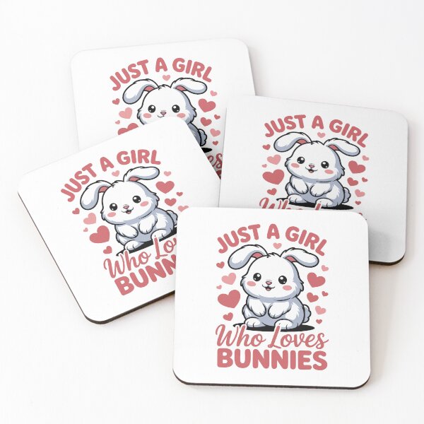 Item preview, Just a Girl Who Loves Bunnies designed and sold by jkrphoto.