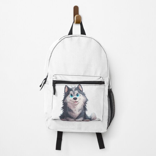 Item preview, Cute Husky Blue Eyes Fluffy Dog designed and sold by Dreampalette1.