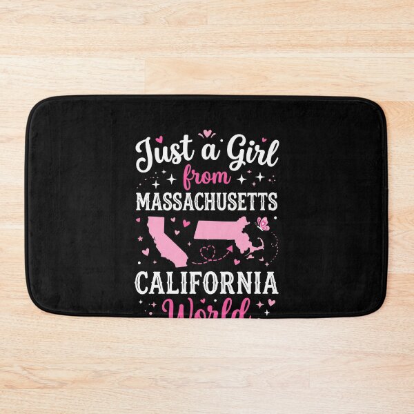Item preview, Just A Girl From Massachusetts California World State Pride designed and sold by SofenArt.