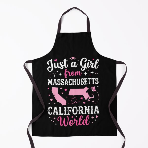 Item preview, Just A Girl From Massachusetts California World State Pride designed and sold by SofenArt.