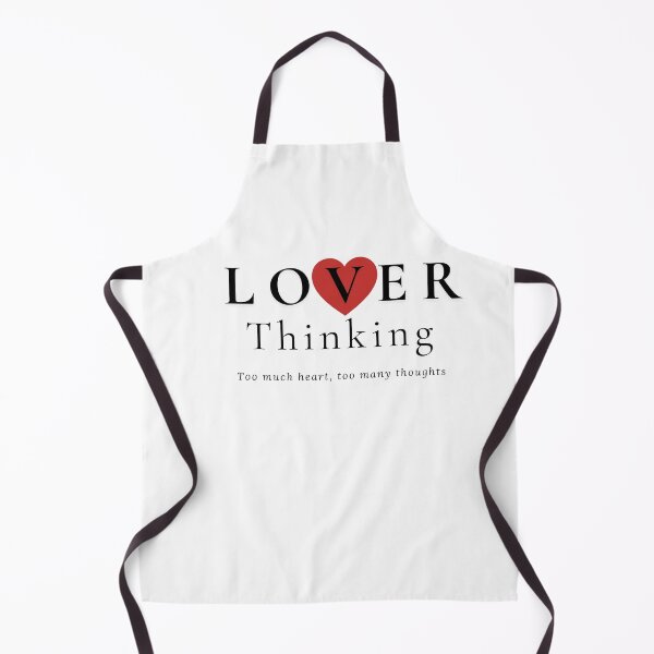 Item preview, Copy of Lover Thinking: Overthinking & Heart Quote designed and sold by Atlasoloji.