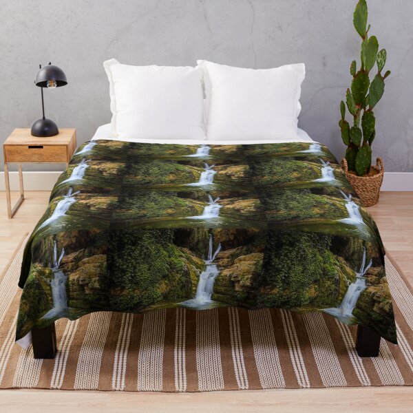 Item preview, Wild Nature: Falling Water and Mossy Rocks designed and sold by GUINewAlex.