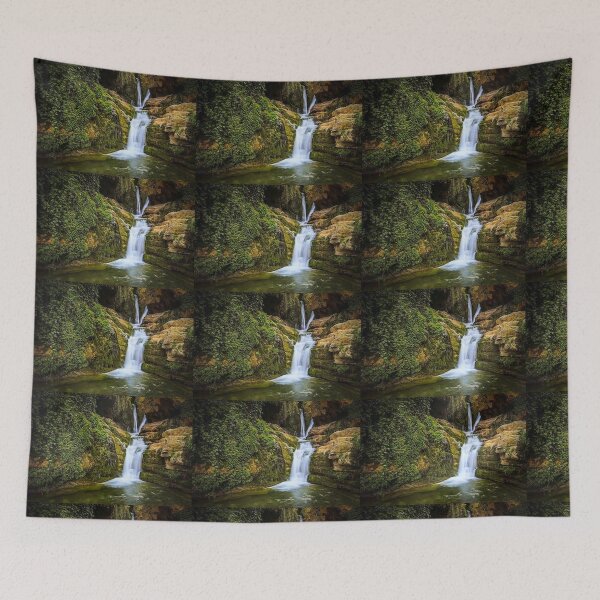 Item preview, Wild Nature: Falling Water and Mossy Rocks designed and sold by GUINewAlex.