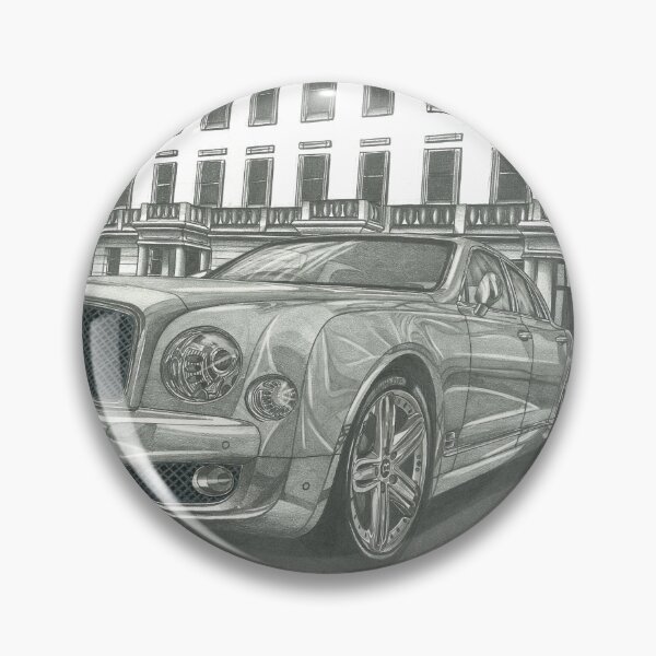 Item preview, Exclusive drawing legendary british luxury premium car Mulsanne V8  designed and sold by Cars23.