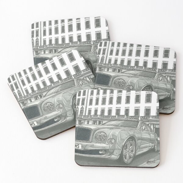 Item preview, Exclusive drawing legendary british luxury premium car Mulsanne V8  designed and sold by Cars23.