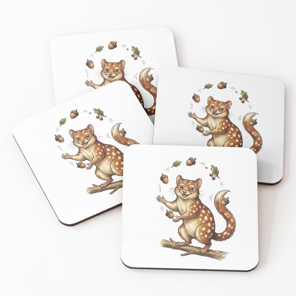 Item preview, The Juggling Quoll: Vintage Wildlife Art designed and sold by fati-artiste1.