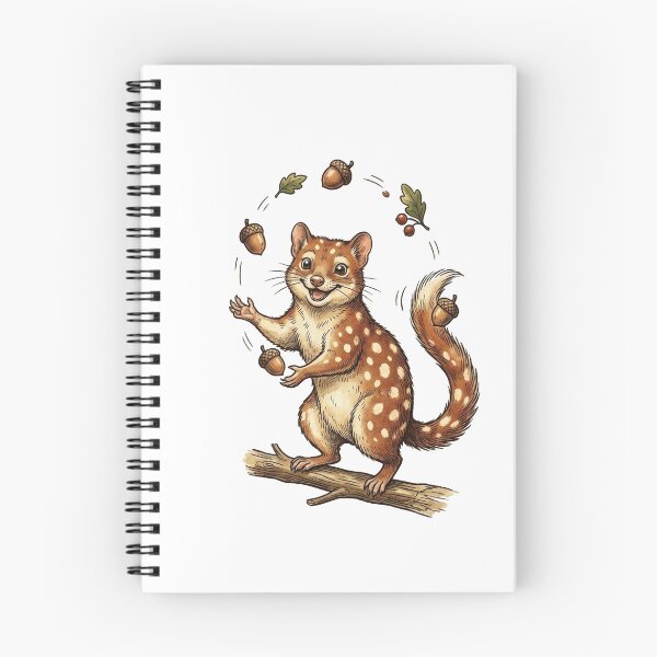 Item preview, The Juggling Quoll: Vintage Wildlife Art designed and sold by fati-artiste1.