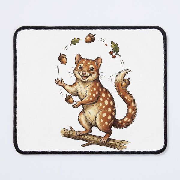 Item preview, The Juggling Quoll: Vintage Wildlife Art designed and sold by fati-artiste1.