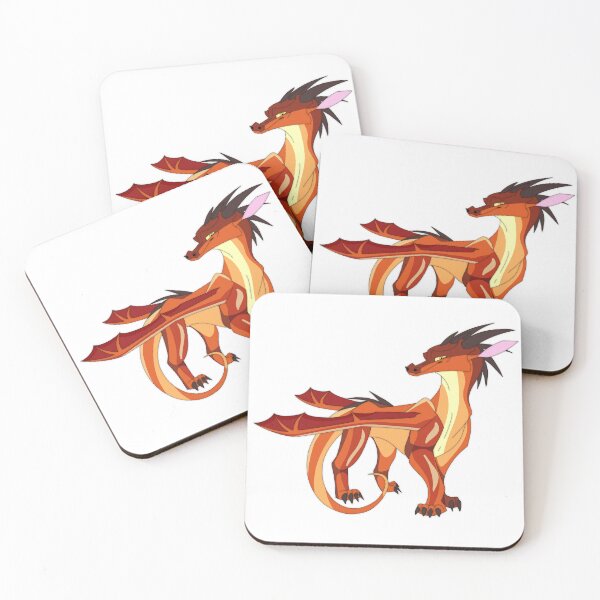 Item preview, Queen Scarlet (Wings of Fire) designed and sold by luckoftheclaw.