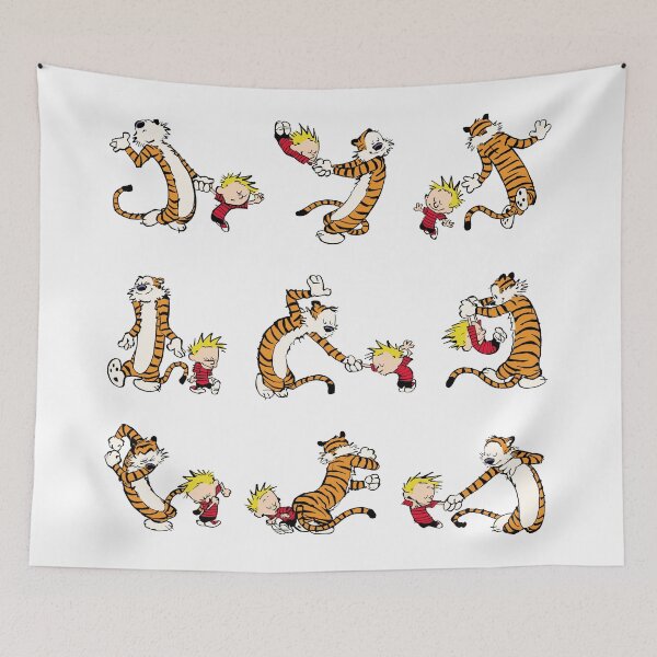 Item preview, Calvin and Hobbes Dance designed and sold by Nikita Abakumov.