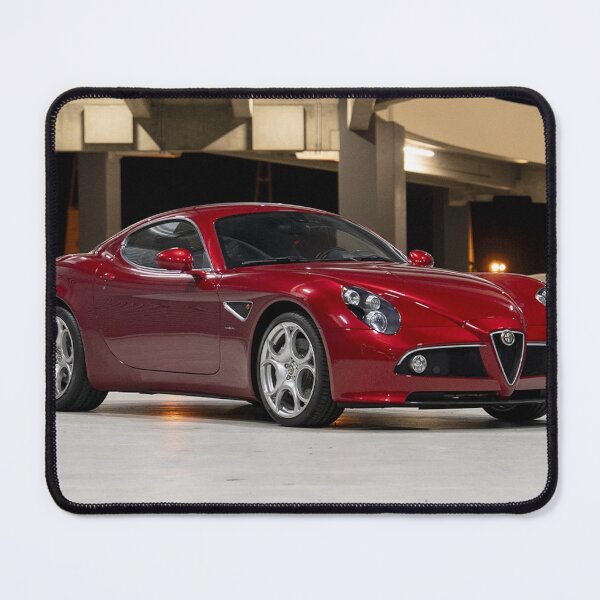 Item preview, Alfa Romeo 8C Competizione – Italian Supercar Vintage Poster designed and sold by Road To Track.