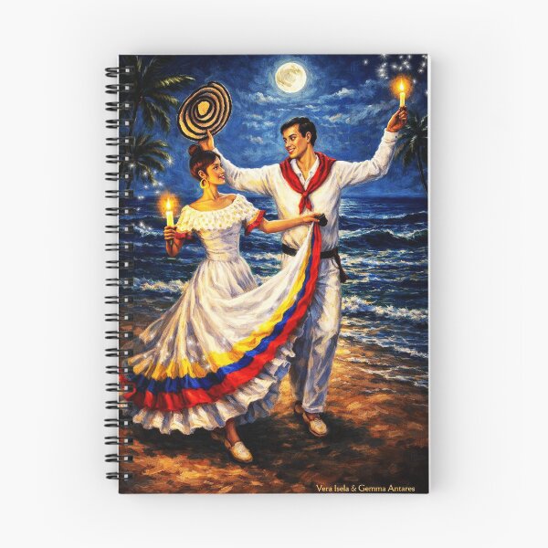 Item preview, Cumbia Under the Coastal Moon designed and sold by Art7Dimension.