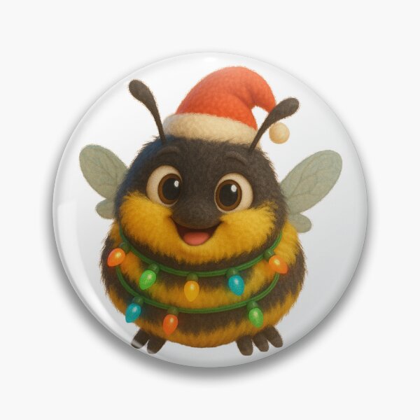 Item preview, Christmas Field Cuckoo Bumblebee designed and sold by Sillytoe.