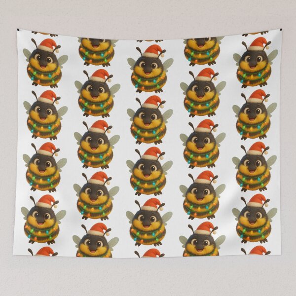 Item preview, Christmas Field Cuckoo Bumblebee designed and sold by Sillytoe.