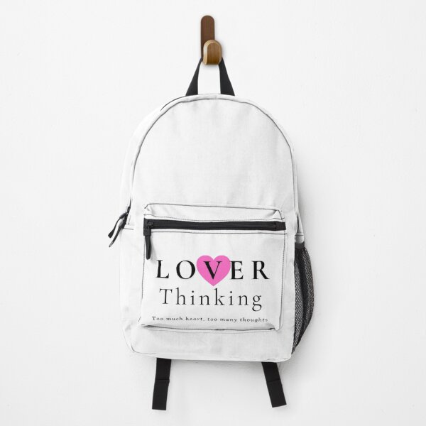 Item preview, ​Lover Thinking: Overthinking & Heart Quote  designed and sold by Atlasoloji.