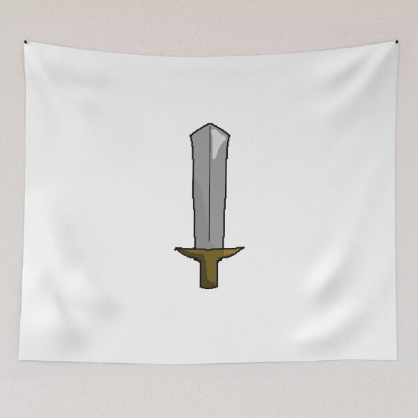 Item preview, Minimal Pixel Sword | Retro Gaming Art designed and sold by pixelartshop4r.