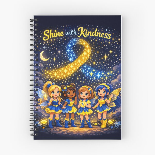 Item preview, Shine with Kindness – Magical T21 Awareness Design designed and sold by Cartoon art with a purpose ❤️ Supporting Althea’s friends .