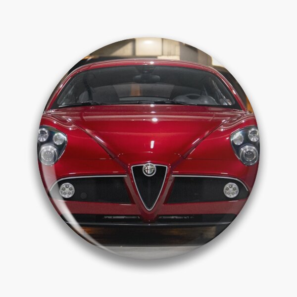Item preview, Alfa Romeo 8C Competizione – Italian Supercar Vintage Poster designed and sold by Road To Track.