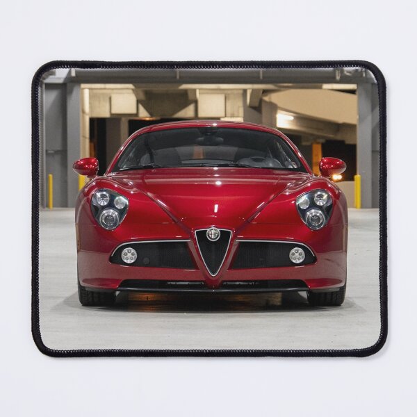 Item preview, Alfa Romeo 8C Competizione – Italian Supercar Vintage Poster designed and sold by Road To Track.